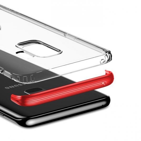 Чехол накладка Baseus Armor Case для Samsung Galaxy S9 Красный - Изображение 110540