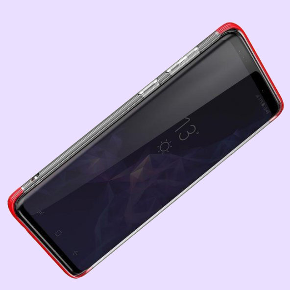 Чехол накладка Baseus Armor Case для Samsung Galaxy S9 Красный - Изображение 110549