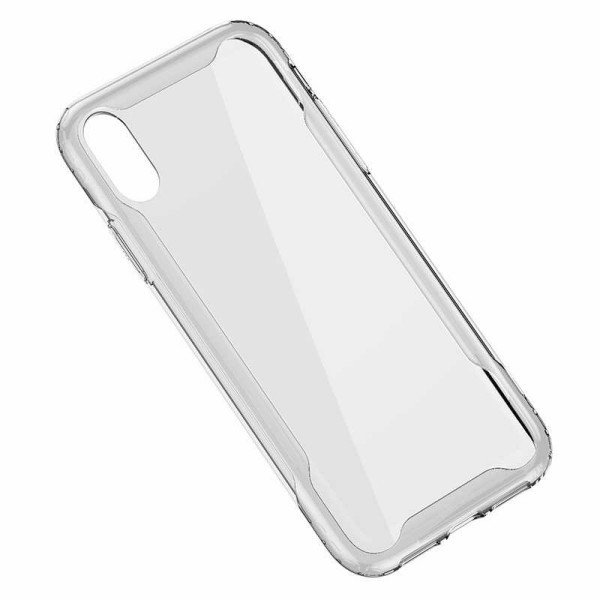 Силиконовый чехол накладка Baseus Armor Case для iPhone Xs Max Белый - Изображение 110747