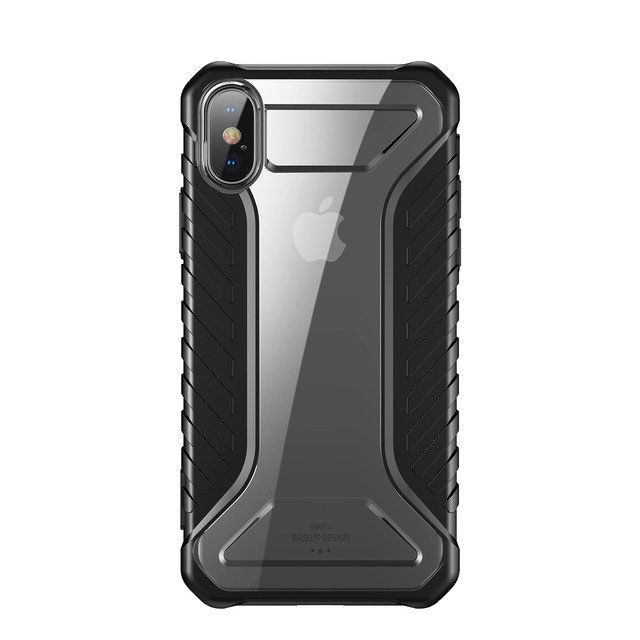 Чехол накладка Baseus Race Case для iPhone Xs Черный - Изображение 113031