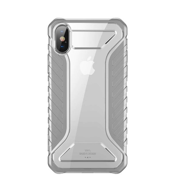 Чехол накладка Baseus Race Case для iPhone Xs Max Серый - Изображение 110846
