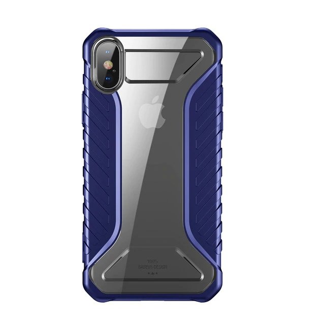 Чехол накладка Baseus Race Case для iPhone Xs Max Синий - Изображение 110813