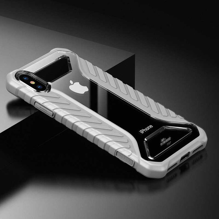 Чехол накладка Baseus Race Case для iPhone Xs Серый - Изображение 113109
