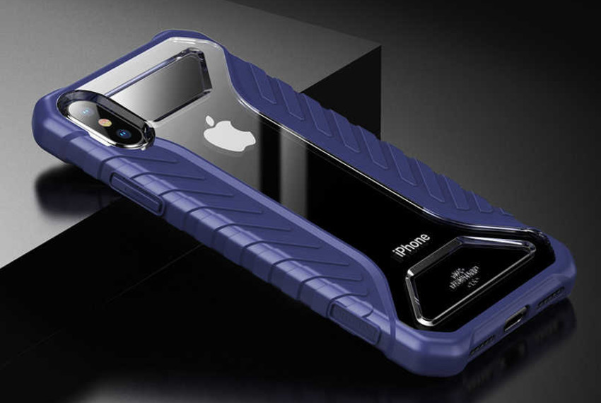Чехол накладка Baseus Race Case для iPhone Xs Max Синий