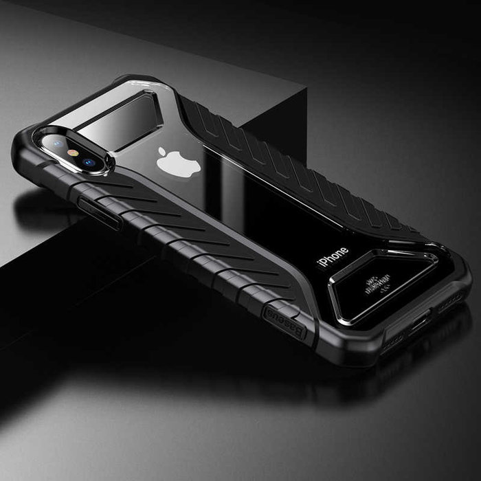 Чехол накладка Baseus Race Case для iPhone Xs Max Черный - Изображение 110807