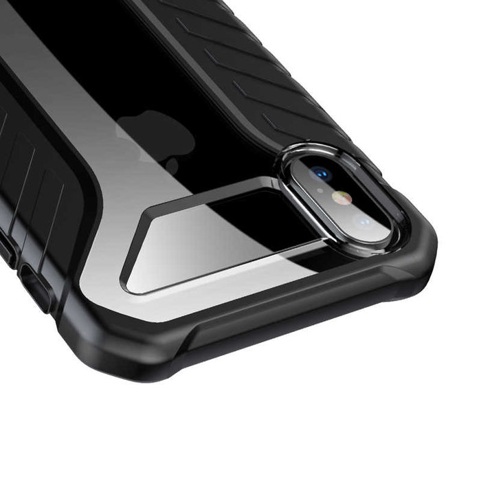 Чехол накладка Baseus Race Case для iPhone Xs Max Черный - Изображение 110777
