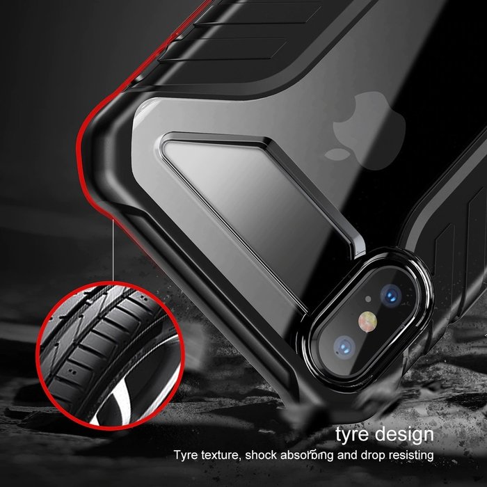Чехол накладка Baseus Race Case для iPhone Xs Max Черный - Изображение 110801