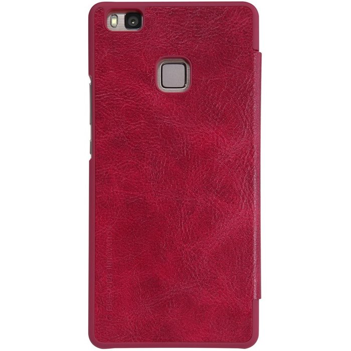 Чехол книжка Nillkin Qin Leather Case для Huawei P9 Lite Красный - Изображение 100189
