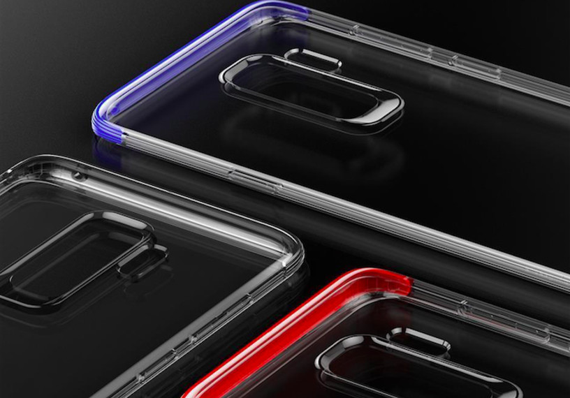 Чехол накладка Baseus Armor Case для Samsung Galaxy S9 Синий