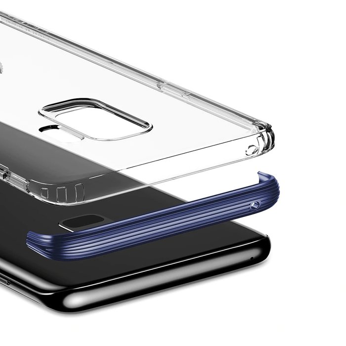 Чехол накладка Baseus Armor Case для Samsung Galaxy S9 Синий - Изображение 111074