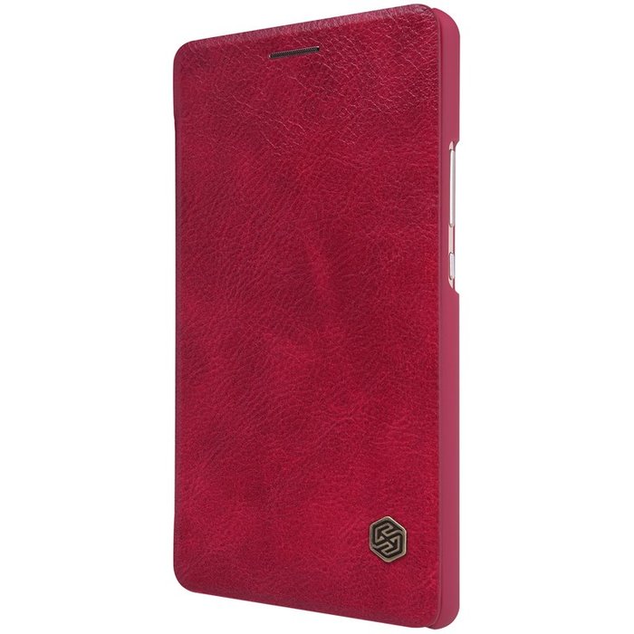 Чехол книжка Nillkin Qin Leather Case для Huawei P9 Lite Красный - Изображение 100186