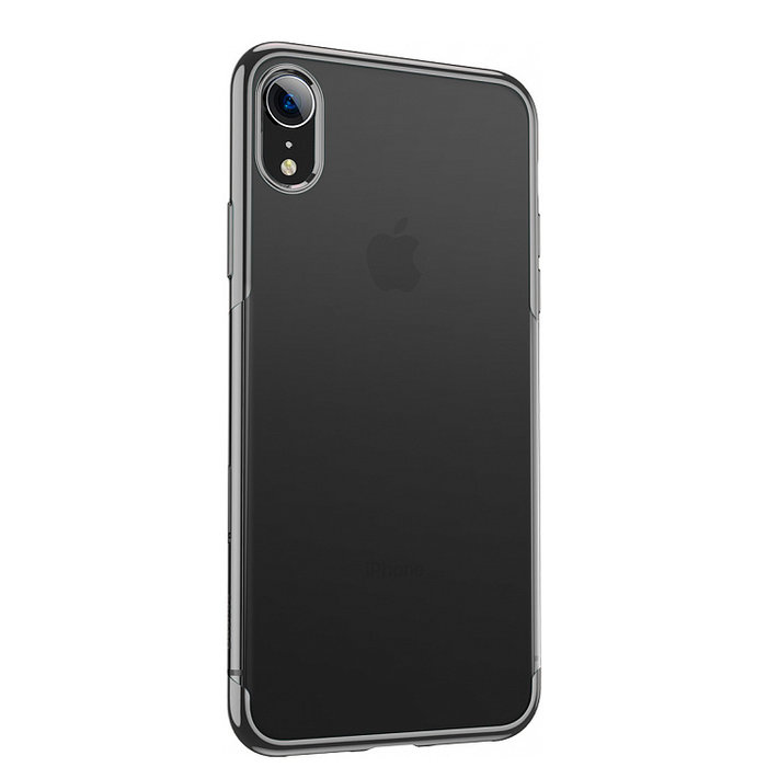 Чехол накладка Baseus Shining Case для iPhone Xr Черный - Изображение 111128