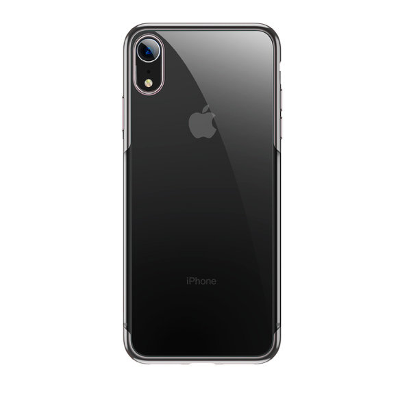 Чехол накладка Baseus Shining Case для iPhone Xr Черный - Изображение 111122
