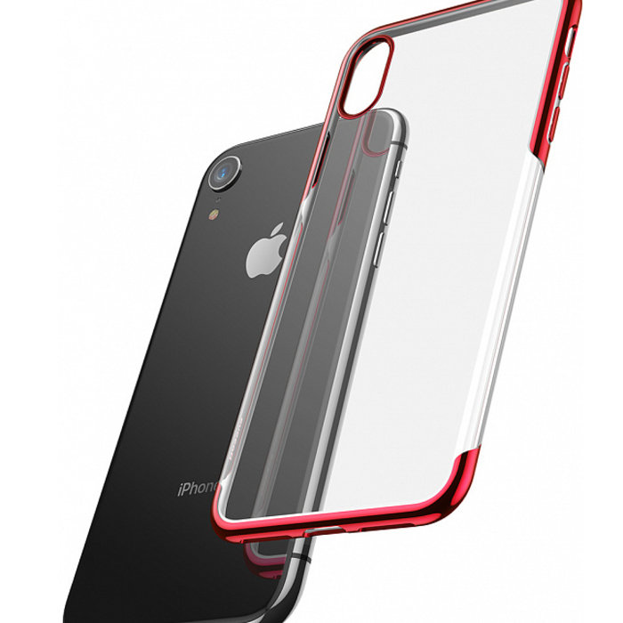 Чехол накладка Baseus Shining Case для iPhone Xr Красный - Изображение 111182