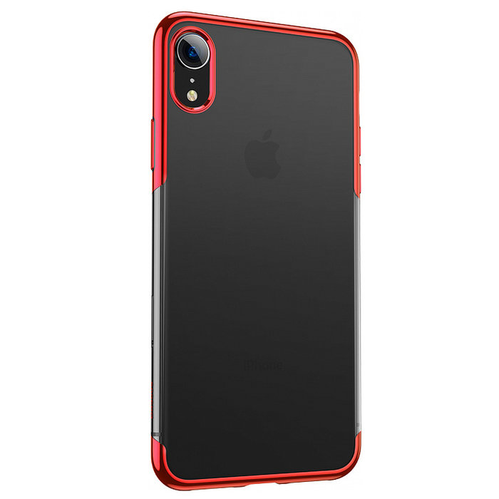Чехол накладка Baseus Shining Case для iPhone Xr Красный - Изображение 111185