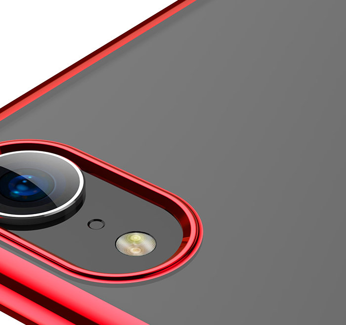 Чехол накладка Baseus Shining Case для iPhone Xr Красный - Изображение 111194