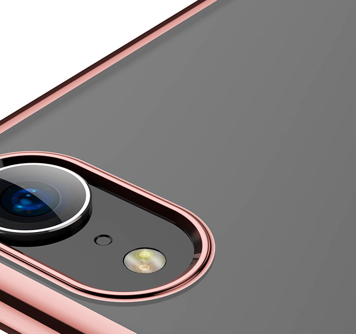 Чехол накладка Baseus Shining Case для iPhone Xr Золото - Изображение 111224
