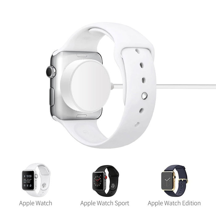 Кабель - Зарядное устройство SmartCharger для Apple Watch Белое - Изображение 111764