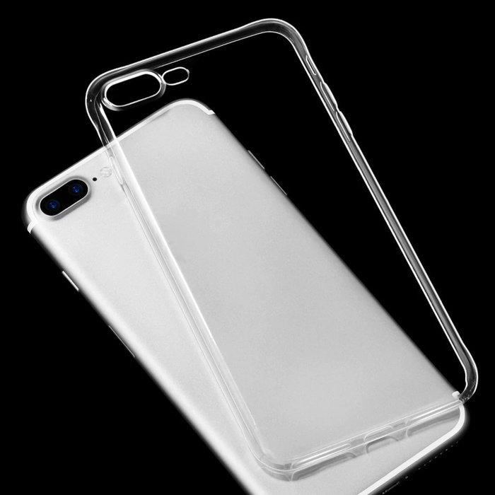 Силиконовый чехол накладка Hoco Transparent TPU для iPhone 8 Plus Прозрачный - Изображение 112506