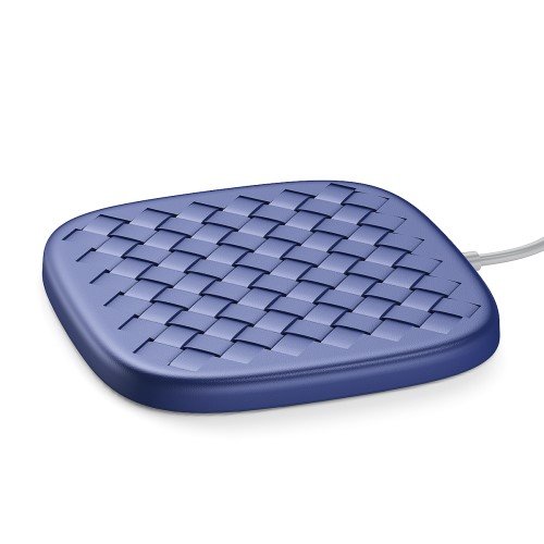 Беспроводная зарядка для телефона Baseus BV Wireless Charger Синяя - Изображение 112866