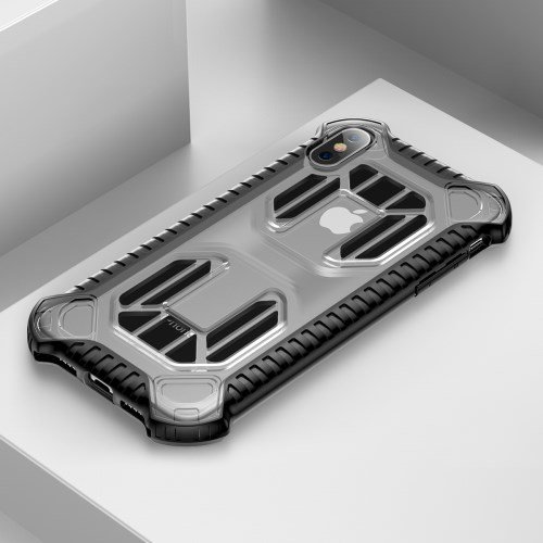 Чехол накладка Baseus Cold Front Сooling Case для iPhone Xs Прозрачный - Изображение 112995