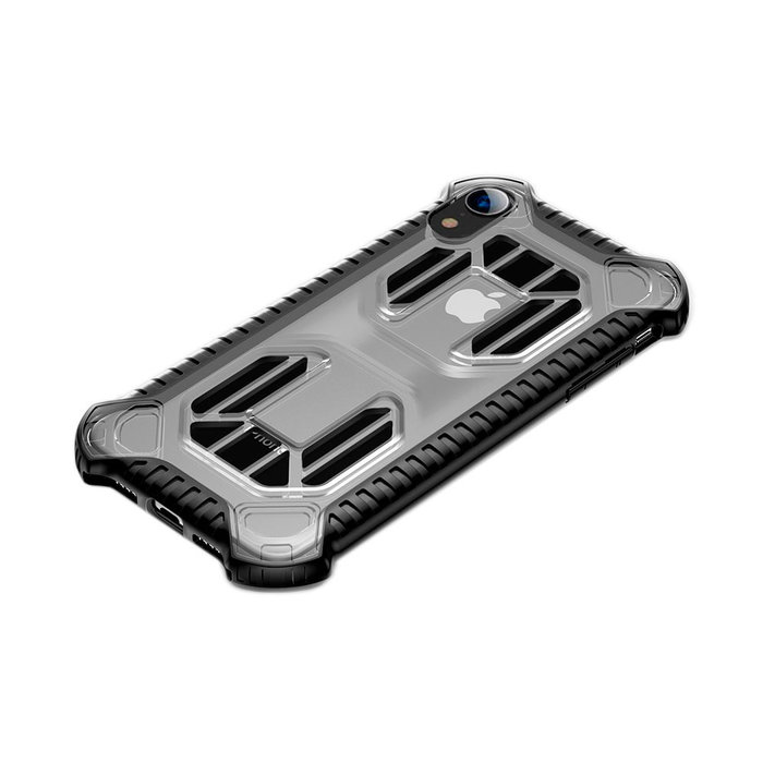 Чехол накладка Baseus Cold Front Сooling Case для iPhone Xs Прозрачный - Изображение 112980