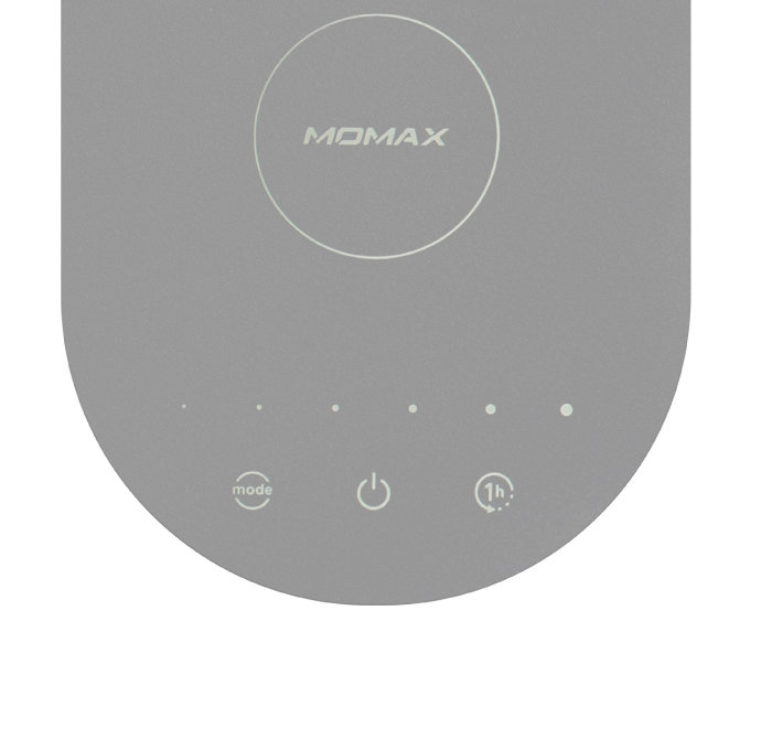 Беспроводное зарядное устройство + Лампа Momax: Q.LED Space Grey - Изображение 113501