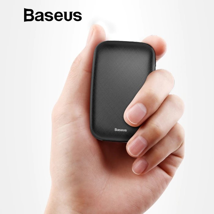 Внешний аккумулятор для телефона Baseus Power Bank Mini Q 10000mAh Черный - Изображение 114035