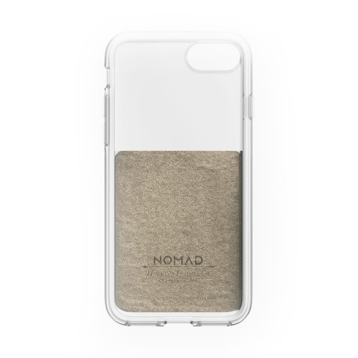 Чехол накладка Nomad Leather Clear Rustic для iPhone 7 Коричневый - Изображение 114068