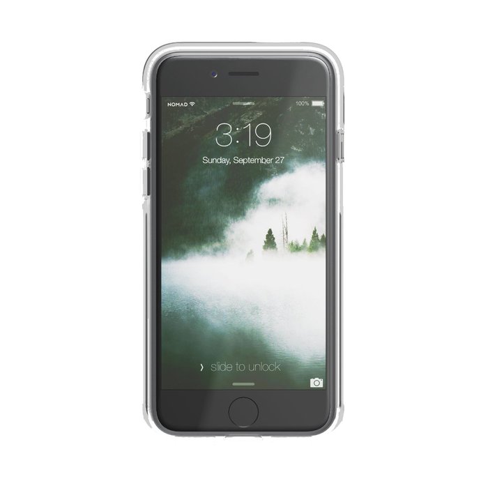 Чехол накладка Nomad Leather Clear Rustic для iPhone 8 Коричневый - Изображение 114101