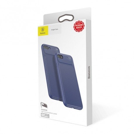 Чехол накладка Baseus Knight Case для iPhone 8 Синий - Изображение 114143