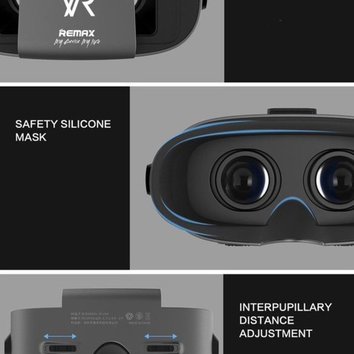 Очки виртуальной реальности Remax VR Box RT-V04 Черные - Изображение 100992