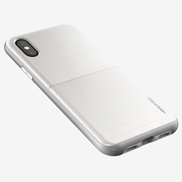 Чехол накладка VRS Design High Pro Shield для iPhone Xs Бело-Серый - Изображение 114353