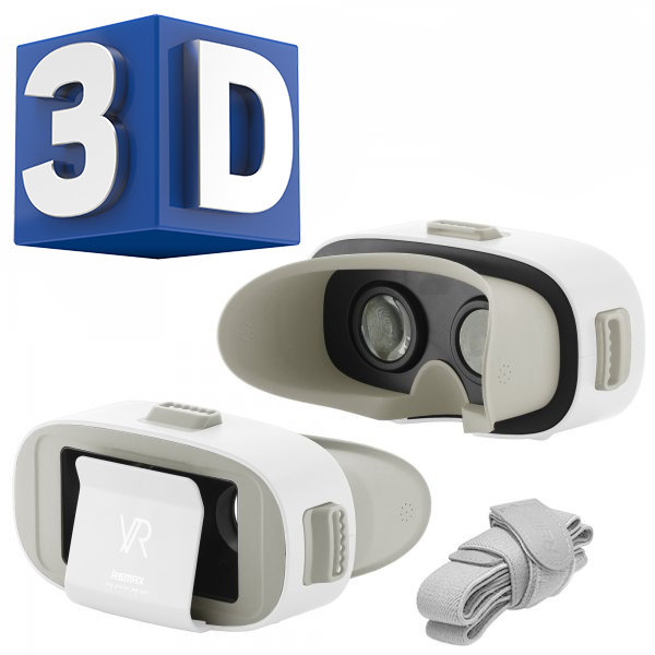 Очки виртуальной реальности Remax VR Box RT-V05 Белые - Изображение 101137