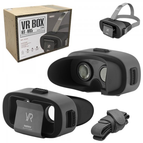 Очки виртуальной реальности Remax VR Box RT-V05 Черные - Изображение 101149