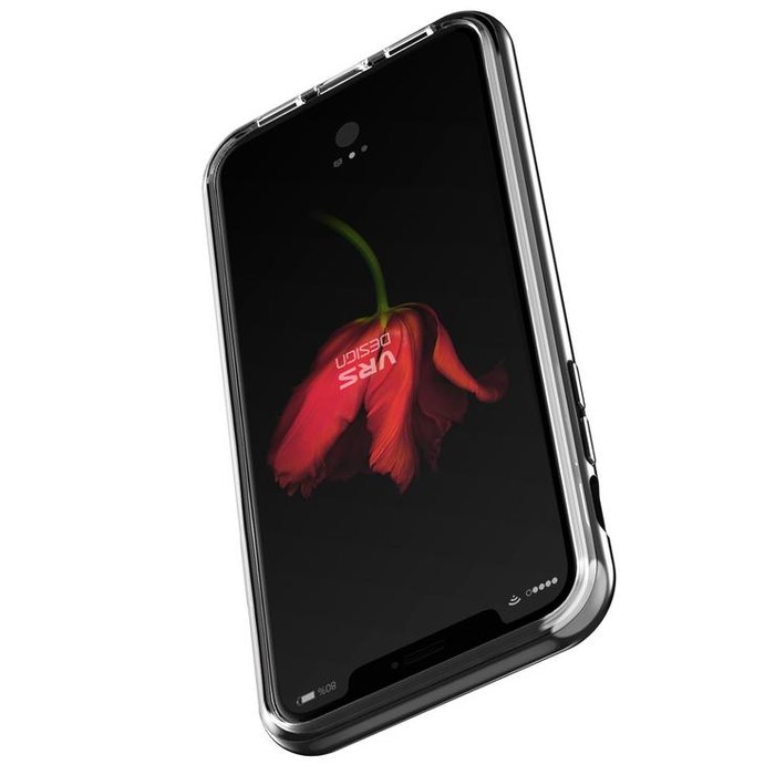 Чехол накладка VRS Design Crystal Bumper Case для iPhone X Черный - Изображение 114677