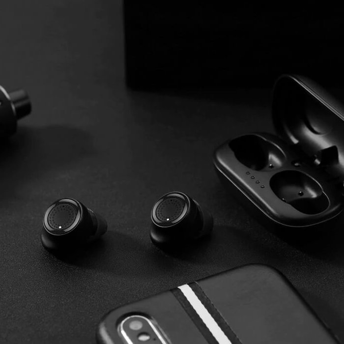 Беспроводные вакуумные Bluetooth наушники с микрофоном Remax TWS-2 Черные - Изображение 115228