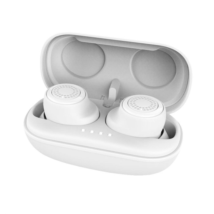 Беспроводные вакуумные Bluetooth наушники с микрофоном Remax TWS-2 Белые - Изображение 115249