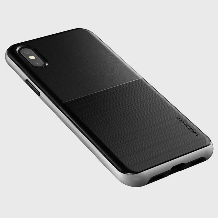 Чехол накладка VRS Design High Pro Shield для iPhone Xs Черно-Серый - Изображение 115374