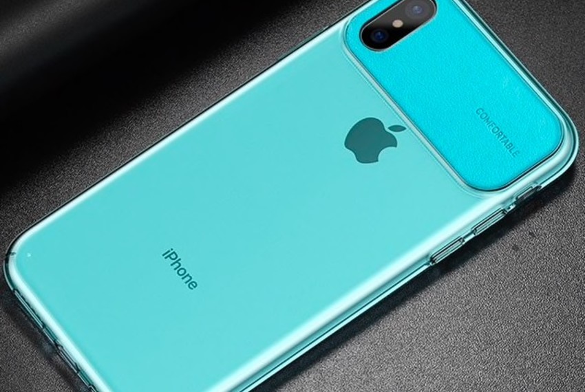 Чехол накладка Baseus Comfortable для iPhone Xr Голубой