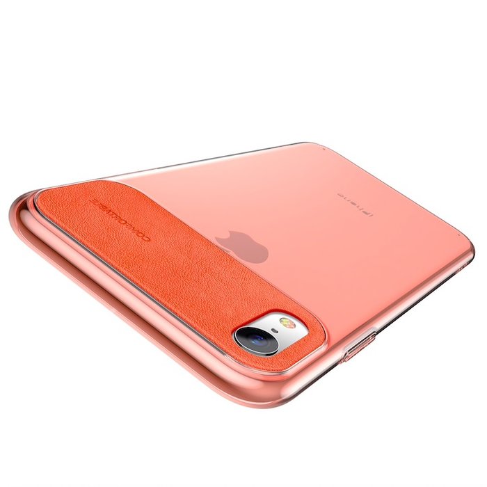 Чехол накладка Baseus Comfortable для iPhone Xr Оранжевый - Изображение 117668