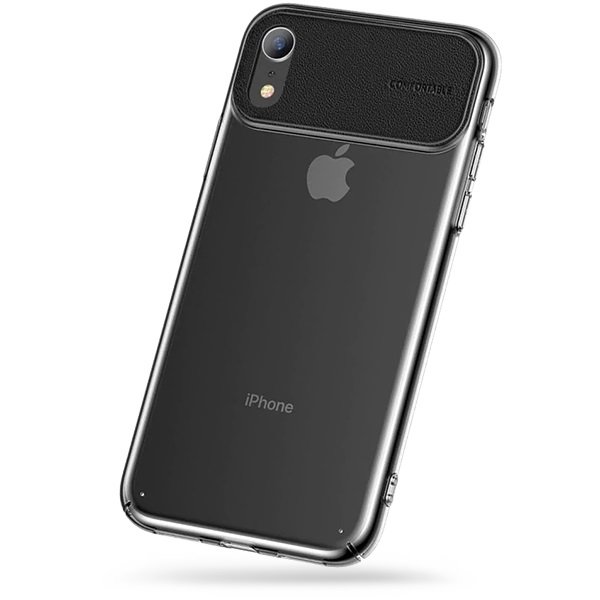 Чехол накладка Baseus Comfortable для iPhone Xr Черный - Изображение 117638