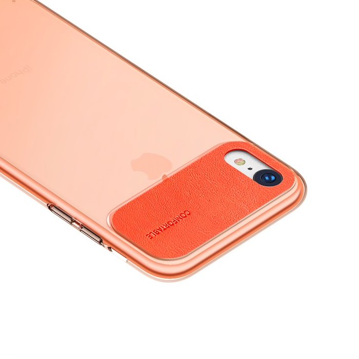Чехол накладка Baseus Comfortable для iPhone Xr Оранжевый - Изображение 117671