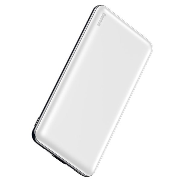 Внешний аккумулятор для телефона Baseus M21 Simbo Smart 10000 mAh Белый - Изображение 118262