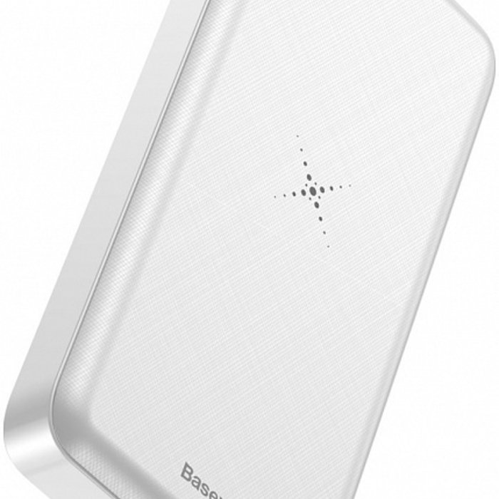 Внешний аккумулятор с беспроводной зарядкой Baseus M36 Wireless Charger 10000 mAh Белый - Изображение 118304