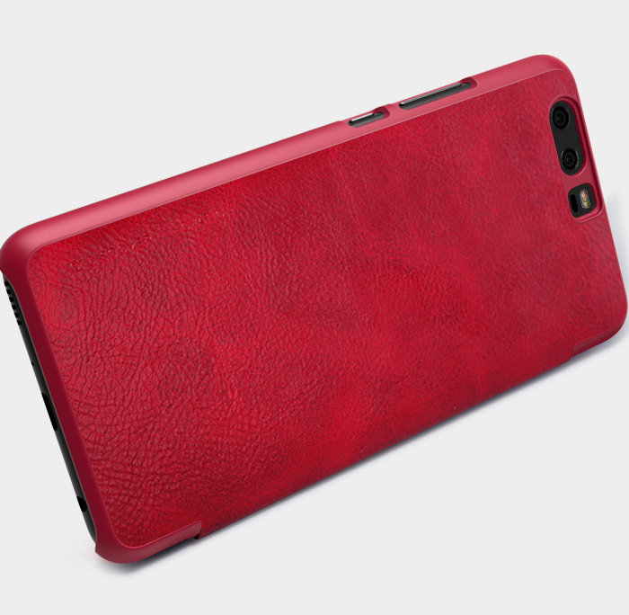 Чехол книжка Nillkin Qin Leather Case для Huawei P10 Красный - Изображение 102032