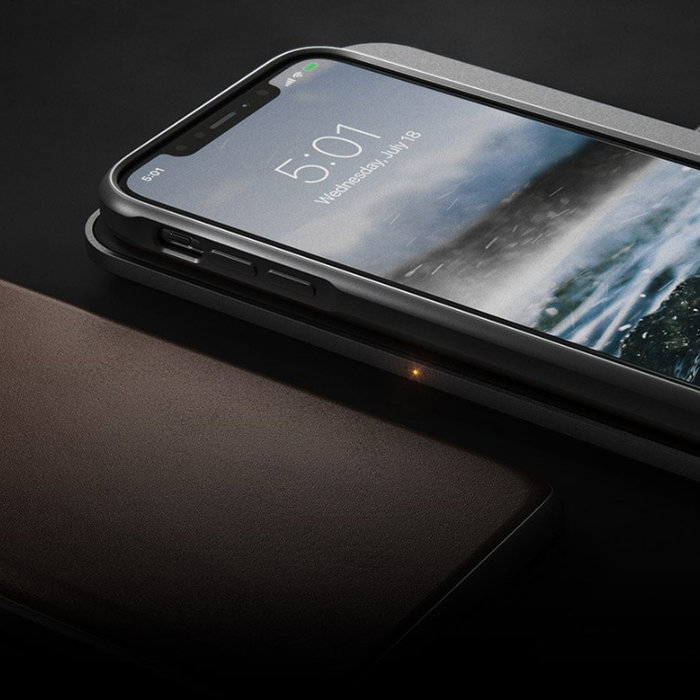 Кожаный чехол накладка Nomad Rugged Case для iPhone 11 Коричневый - Изображение 119630