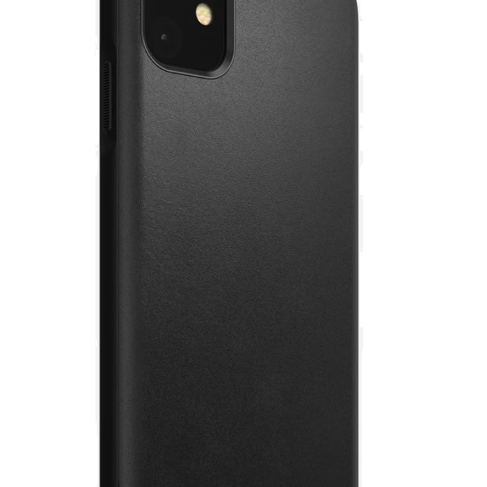 Кожаный чехол накладка Nomad Rugged Case для iPhone 11 Черный - Изображение 119759