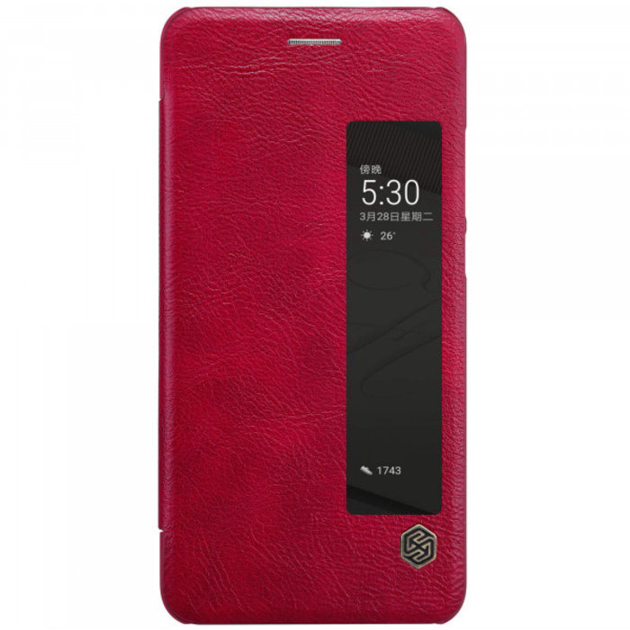 Чехол книжка Nillkin Qin Leather Case для Huawei P10 Красный - Изображение 102011