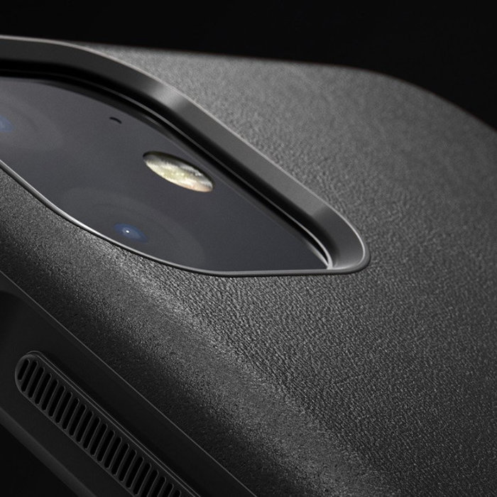 Кожаный чехол накладка Nomad Rugged Case для iPhone 11 Черный - Изображение 119619